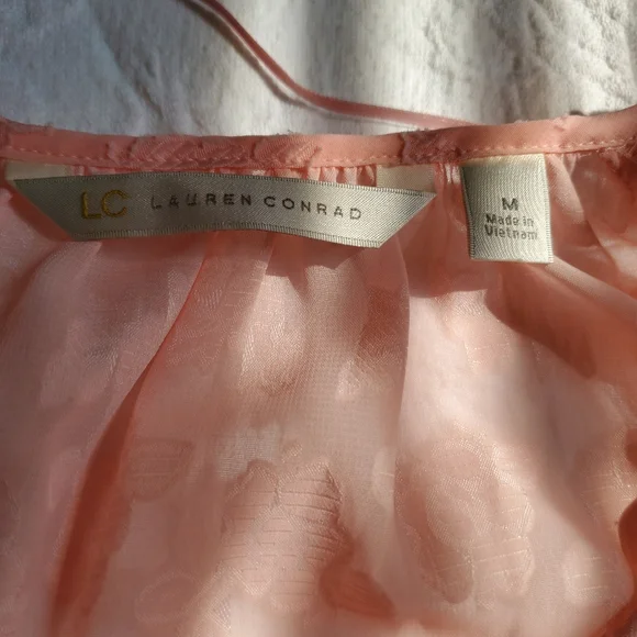 LC Lauren Conrad Pink Top - Picture 5 of 5